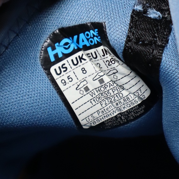 Hoka Hopara Hiking Shoes Sandals Women's 9.5 Blue - Picture 8 of 10